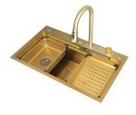 Multi functional sink | Size 18x30 | 18x30 sink | Golden colour