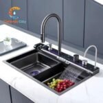 Smart Sink | 7 Swich Black Sink